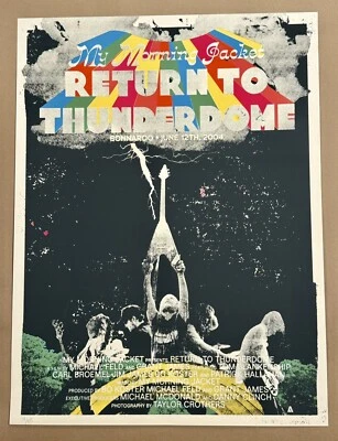 RARE My Morning Jacket Return to Thunderdome Limited Edition/55 - 2004 Bonnaroo - Image 1 of 4