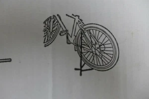 Fahrradständer Hinterrad•Kettenstrebe•Sitzstrebe•2-Arme•3-Füße•demontierbar•Prei - Bild 1 von 7