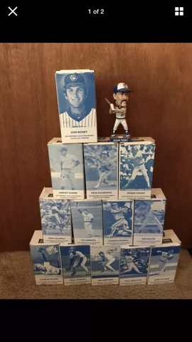 Milwaukee Brewers 1982 Championship 2007 Pinstripe Bobblehead Pick Your Favorite Cover