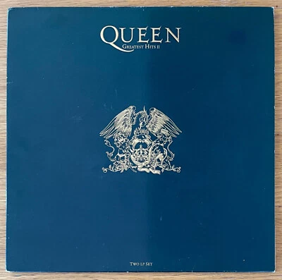 QUEEN - GREATEST HITS II 1st UK Press 1991 Embossed Sleeve 2xLP EX - Image 1 of 4