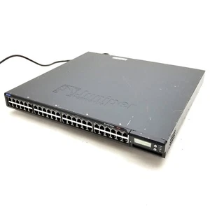 Juniper Networks EX4200 Gigabit Ethernet Switch 48 Port 8 PoE 10/100/1000BaseT - Picture 1 of 8