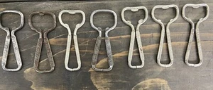 Juego de 7 abridores de botellas vintage bar bebida Coca Cola retro metal - Imagen 1 de 10