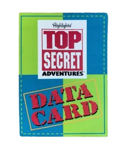 Destacados Top Secret Juego Aventura Juego Repuestos: Tarjetas de Datos - Imagen 1 de 1
