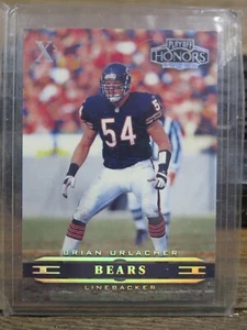 2002 Playoff Honors Football BRIAN URLACHER Xs /100 Chicago Bears #17 SP NICE - Picture 1 of 2