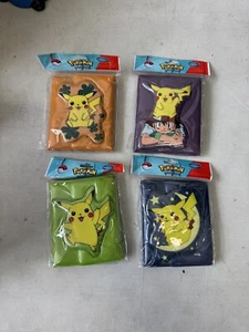 Lotto 4 Portafogli Pokemon Pikachu Vintage - Picture 1 of 2