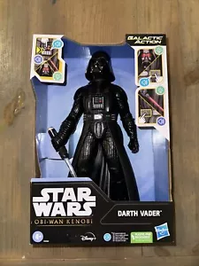 New Box Star Wars Obi Wan Kenobi Galactic Action DARTH VADER Interactive Figure - Picture 1 of 4