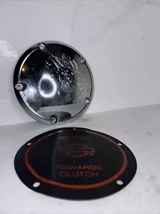 HARLEY-DAVIDSON Dyna Softail CLUTCH DERBY COVER 25415-99 chrome - Picture 1 of 1