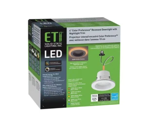 Commercial Electric 4 inch Color Selectable CCT Integrated LED Recessed Light... - Picture 1 of 3