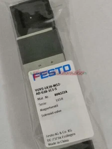 ein NEUES FESTO VUVS-LK20-M52-AD-G18-1C1-S 8043214 Magnetventil - Bild 1 von 1