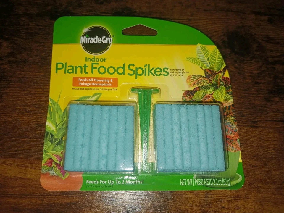 Miracle-gro 300157 Plant Food 48-spikes Indoor Fertilizer Single