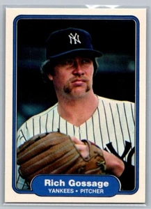 1982 Fleer Rich Gossage #37 - Picture 1 of 2