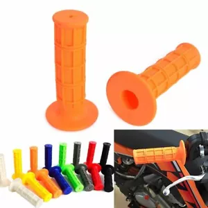 1 Pair Universal Handle Grips Bike Motorcycle Motorbike Handle Bar Grips AU - Picture 1 of 21