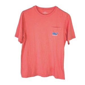 T-shirt maglietta grafica Vineyard Vines ragazza grande 16 balena corallo barca a vela oceano - Foto 1 di 10