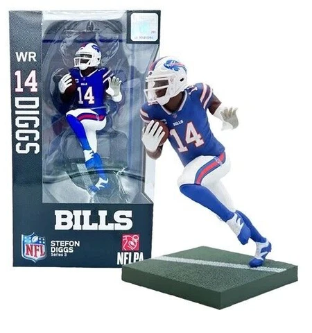 Stephon Diggs Buffalo Bills Series 3 Unsigned Imports Dragon 7" Player Figure Cover