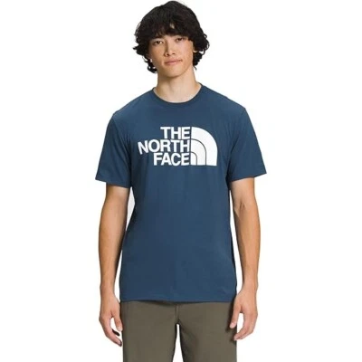 Camiseta THE NORTH FACE para niño manga corta media cúpula en azul|blanca-talla X-grande Foto 1 de 4