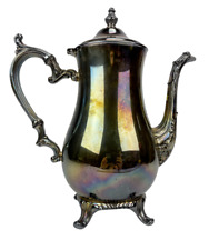 Vintage Wm Rogers silverplate teapot