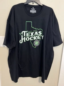 T-shirt Fanatics uomo Dallas Stars Hockey nera, taglia 3XL - Foto 1 di 4