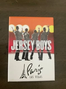 Trikot Jungen - Frankie Valli & The Four Seasons Paris Las Vegas Kühlschrankmagnet - Bild 1 von 2