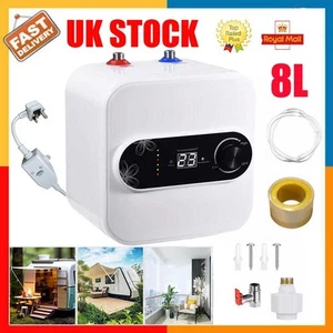 8L Electric Instant Hot Water Heater Under Sink Small Water Tank Kitchen UK - Picture 1 of 13