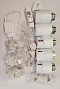 tado Smart Funk-Heizkörperthermostat - Weiß, 5-er Pack Starter Kit mit Bridge - Bild 1 von 1