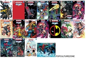 MARVEL/ DC DEADPOOL/BATMAN #1 (2025,PRESELL) LOT OF 17 REG COVERS & 1:25 VARIANT - Picture 1 of 1
