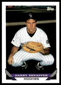1993 Topps Traded Danny Sheaffer Colorado Rockies #39T - Picture 1 of 2