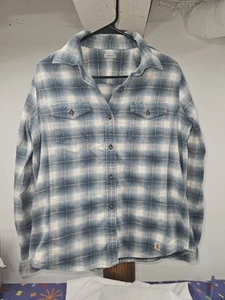 Women's Carhartt Flannel Shirt Size M - Picture 1 of 4