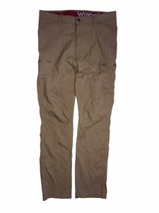 Wrangler Hose Herren 34X32 Braun ATG Wandern Outdoor Stretch Komfort Flex Bund C55 - Bild 1 von 5