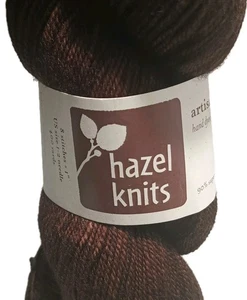 Hasel Strickgarn Neutral Fudge Artisan Socke Merino 90% Nylon 10% Knäuel 400 Yards - Bild 1 von 7