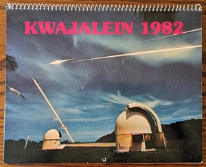 Kwajalein Marshall Islands Radar Site Calendar 1982 - Great Pix - Good Cond - Picture 1 of 6