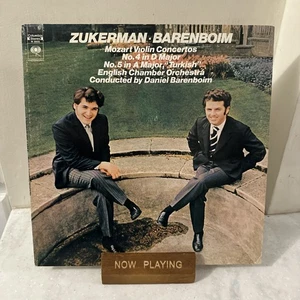 Zukerman, Barenboim – Mozart Violin Concertos (No. 4 In D Major) - LP - VG+/VG+ - Picture 1 of 2