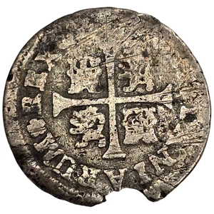 ESPAÑA. FELIPE V. 1/2 REAL. 1700 - 1746. MADRID. - Imagen 1 de 2