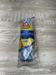 O-Cedar Power Scrub Tripla Azione Microfibra Rullo Mop Testa Ricarica Nuovo, Sigillato - Foto 1 di 9