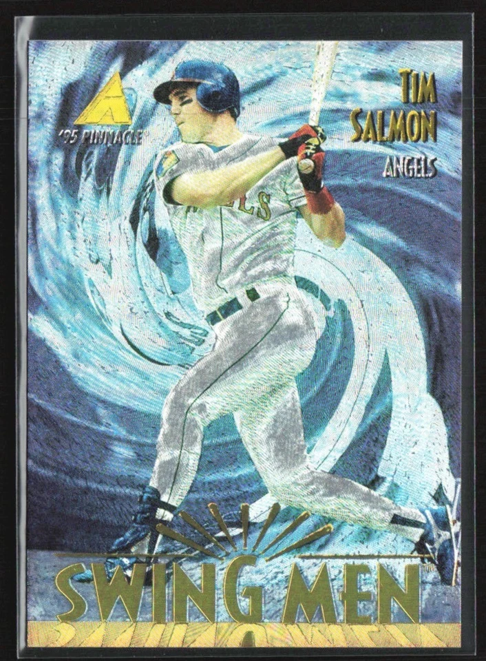 Tim Salmon 1995 Pinnacle Museum Collection Swing Men #286 California Angels - Image 1 of 2