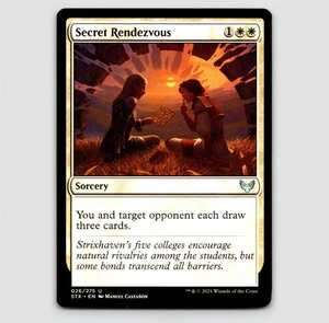 Secret Rendezvous - STX #26 Uncommon - NM Strixhaven: School of Mages - Picture 1 of 2