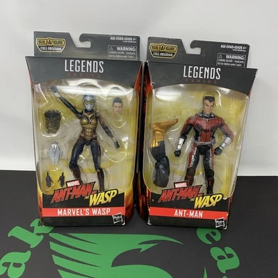 Marvel Legends Ant Man & The Wasp Lote de 6” figuras de acción Cull Obsidian BAF Hasbro Foto 1 de 4