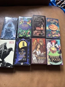 Bin Tarot Card Lot 8 Decks - Picture 1 of 17