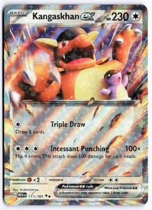 Kangaskhan ex Double Rare SV: Scarlet & Violet 151 115/165 NM - Picture 1 of 2
