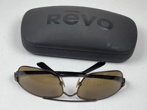 Occhiali da sole REVO 3014 081 S/61 polarizzati marrone/made in ITALY 61-18-125/custodia - Foto 1 di 13