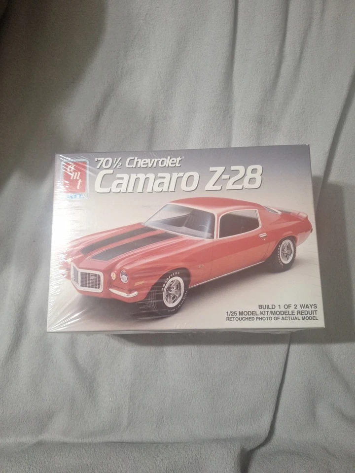 Chevrolet Camaro Z-28 1970 1/2 vintage 1989 AMT escala 1/25 modelo kit #6896 Chevy Foto 1 de 1