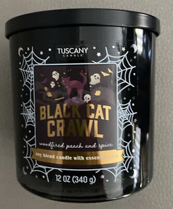 Tuscany 12 Oz 3-wick Soy Blend Candle. Peach And Spice Fragrance - Picture 1 of 1