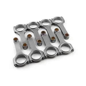 H Beam 6.135" 2.200" .990" Bronze Bush 4340 Connecting Rods Suits: Chevy BBC 454 - Afbeelding 1 van 3