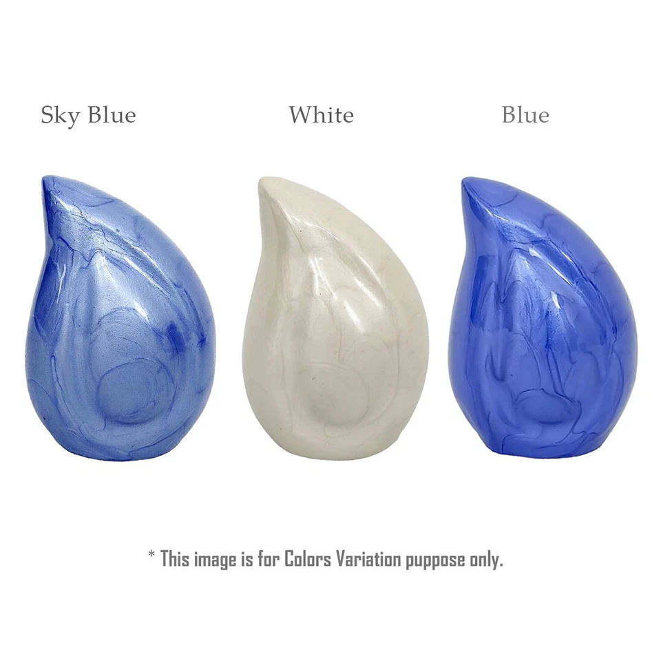 Mystical Presence Small Teardrop Cremation Urn For Ashes - Image 1 of 1