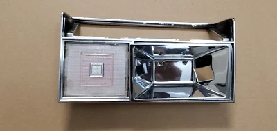 1980-1989 Cadillac Deville Fleetwood PASS RH Door Handle Bezel Chrome OEM - Image 1 of 4