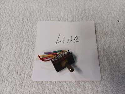 TEAC A 7300 INTERRUPTOR DE LINHA BOBINA A BOBINA 12 PINOS - Imagem 1 de 2