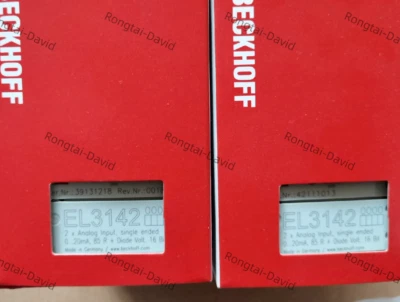 1PCS BECKHOFF EL3142 Analog input module New original genuine product - Image 1 of 3