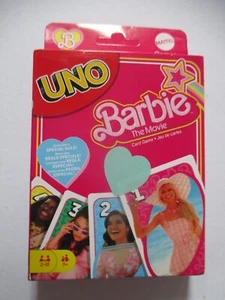 UNO Barbie The Movie Kartenspiel von Mattel Neu und ungeöffnet. - Bild 1 von 2