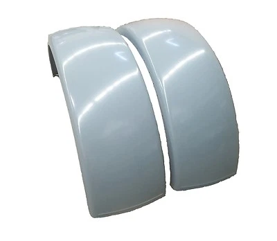 Peterbilt 379 Hood - Aluminum Front Fenders Pair - Both Left and Right Fenders - Image 1 of 4