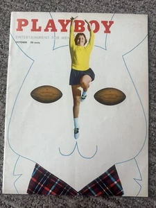 Playboy October 1954 HMH Publishing #v1 #11 Madeline Castle - Foto 1 di 14