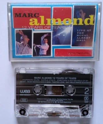 Marc Almond – 12 Years Of Tears Cassette Tape,in original case with inner - Image 1 of 2